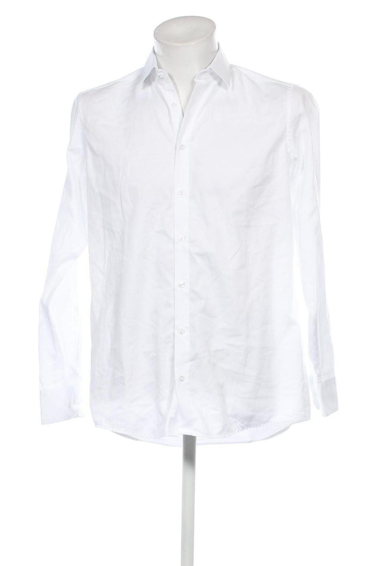 Ανδρικό πουκάμισο Venti, Μέγεθος L, Χρώμα Λευκό, Τιμή 17,94 €