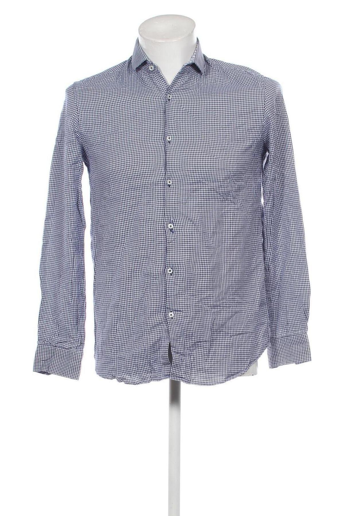 Ανδρικό πουκάμισο WE, Μέγεθος S, Χρώμα Μπλέ, Τιμή 9,87 €