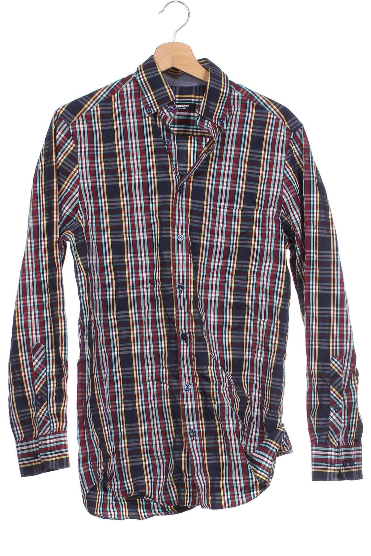 Ανδρικό πουκάμισο Walbusch, Μέγεθος S, Χρώμα Πολύχρωμο, Τιμή 18,71 €