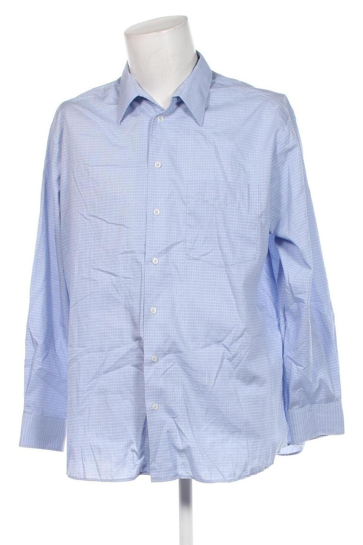Мъжка риза Walbusch, Размер XL, Цвят Син, Цена 30,25 лв.