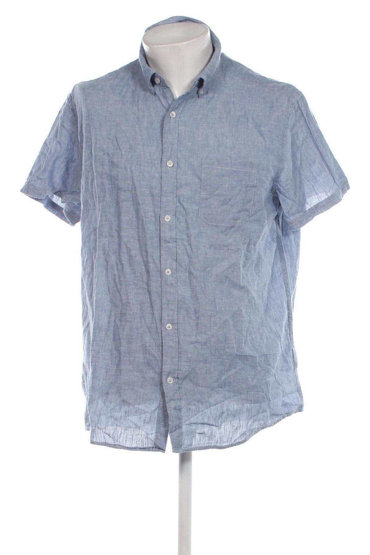 Ανδρικό πουκάμισο Watson's, Μέγεθος L, Χρώμα Μπλέ, Τιμή 11,57 €