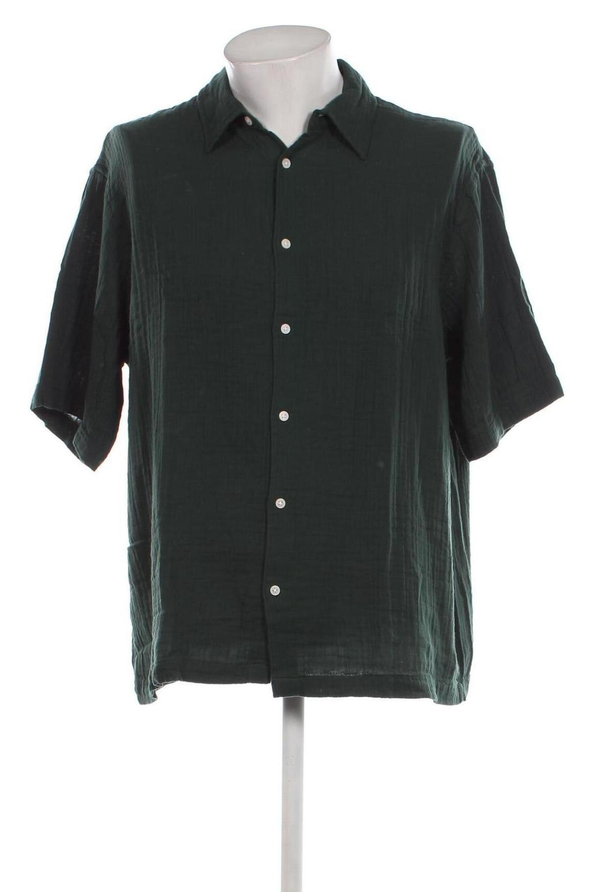 Pánská košile  Weekday, Velikost S, Barva Zelená, Cena  574,00 Kč