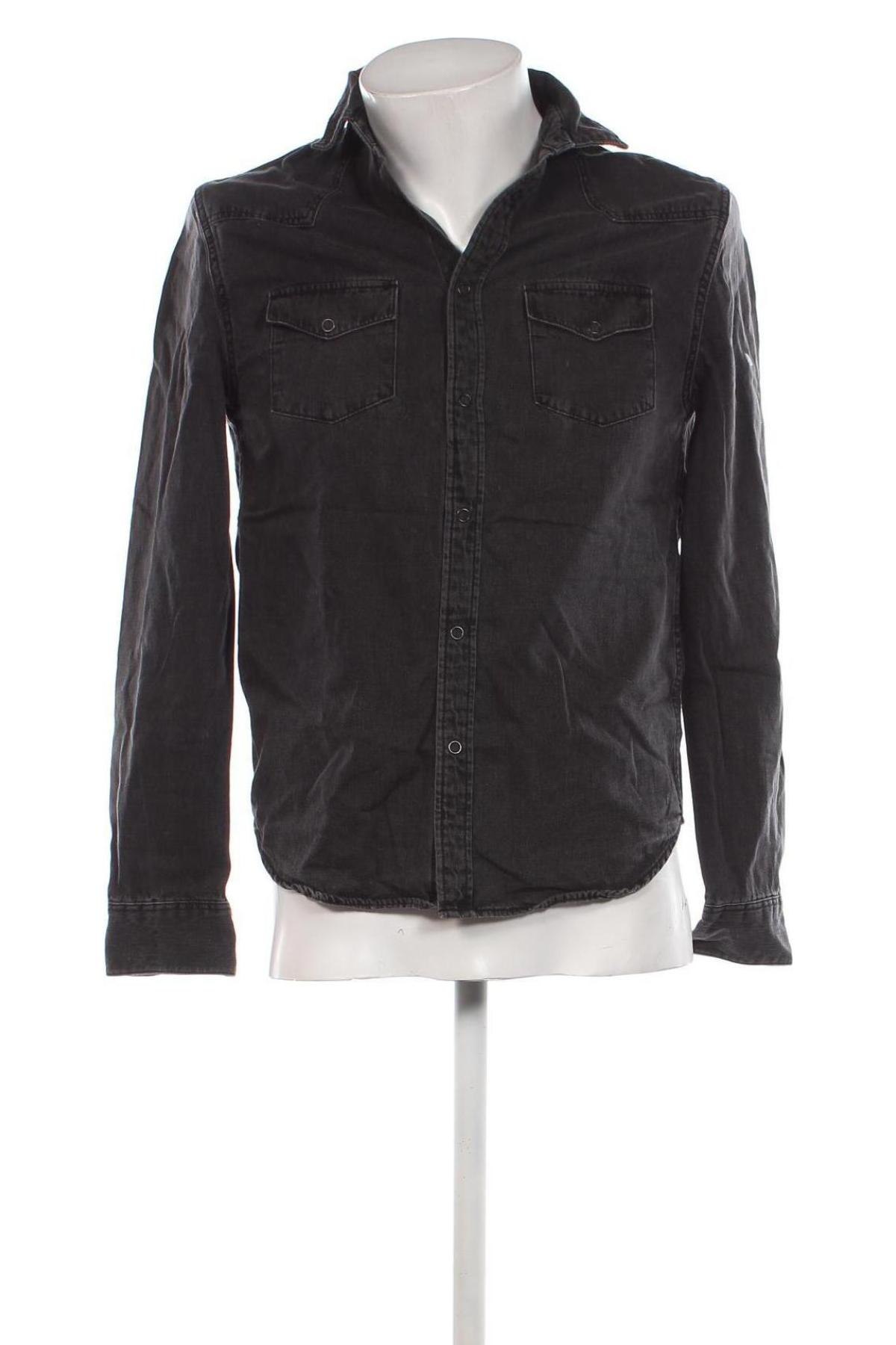 Herrenhemd Zara, Größe S, Farbe Grau, Preis € 10,20