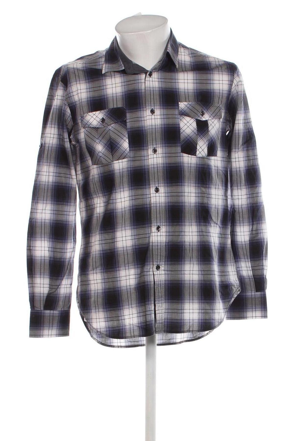 Ανδρικό πουκάμισο Zara Man, Μέγεθος M, Χρώμα Πολύχρωμο, Τιμή 10,99 €