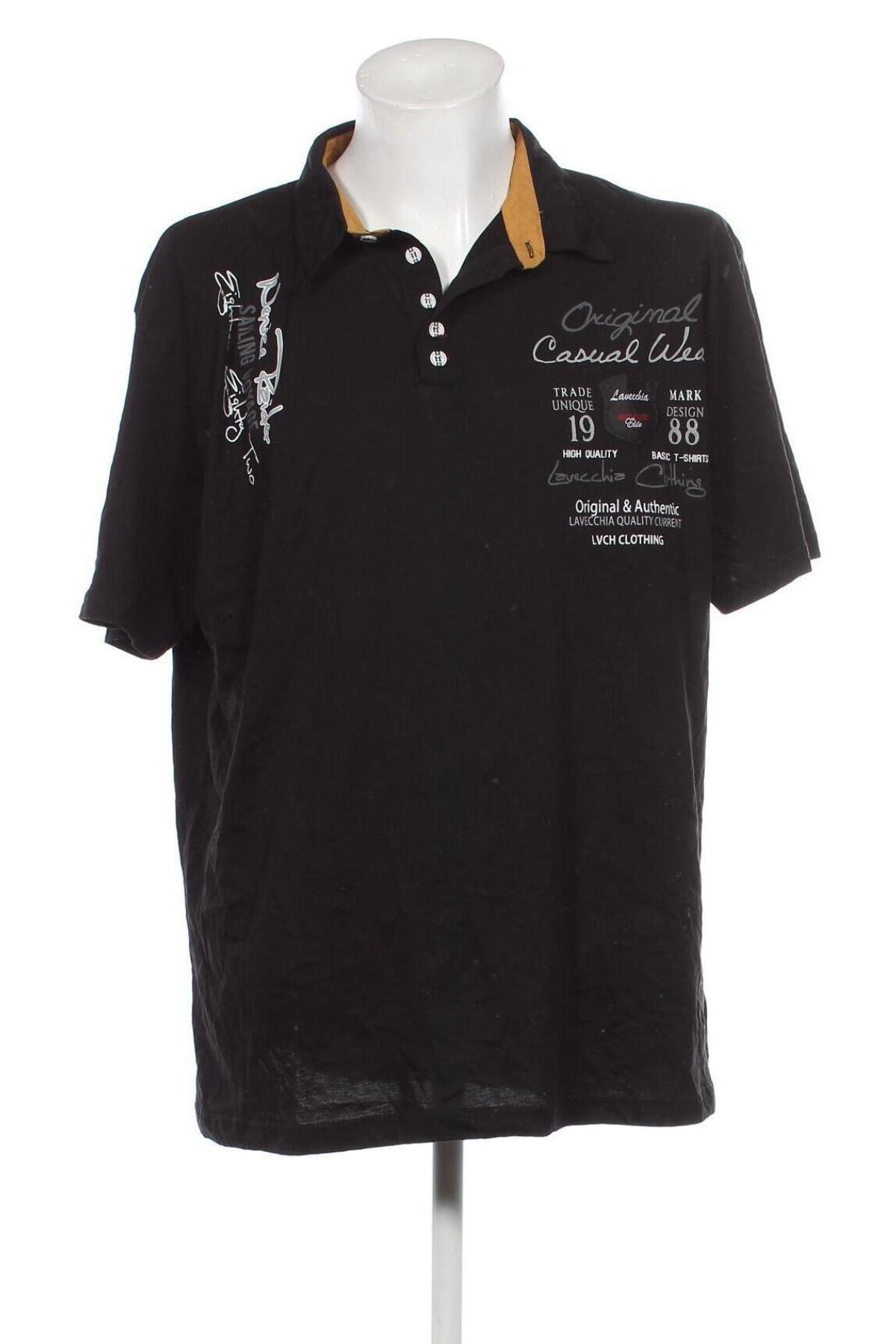 Ανδρικό t-shirt, Μέγεθος 3XL, Χρώμα Μαύρο, Τιμή 6,03 €