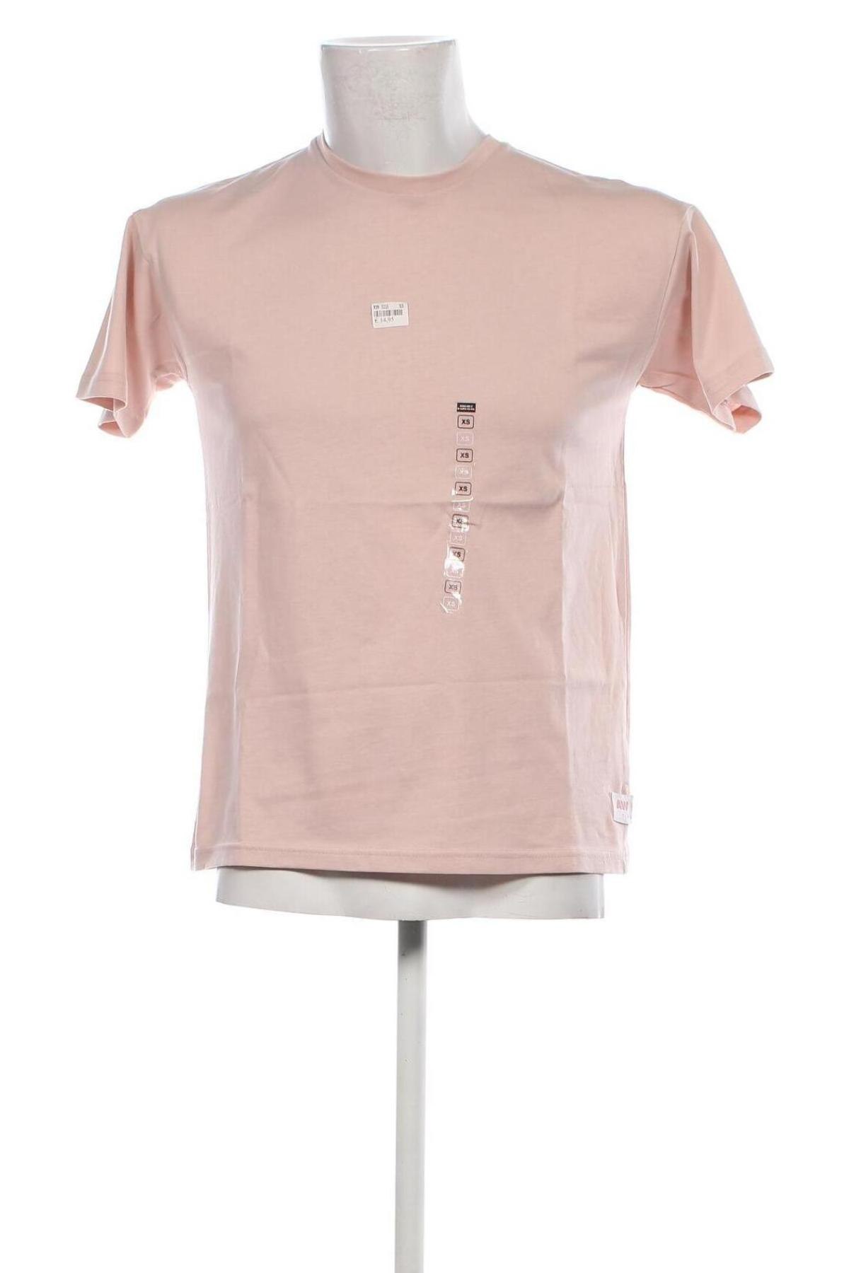 Ανδρικό t-shirt AW LAB, Μέγεθος XS, Χρώμα Ρόζ , Τιμή 4,76 €