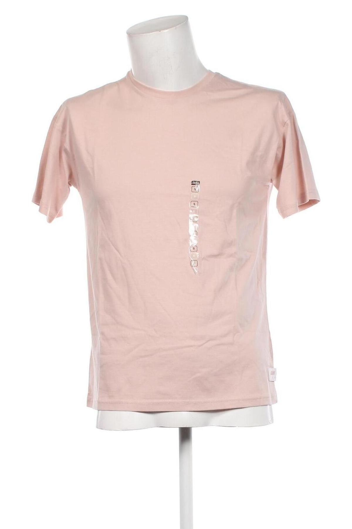 Ανδρικό t-shirt AW LAB, Μέγεθος S, Χρώμα Ρόζ , Τιμή 5,63 €