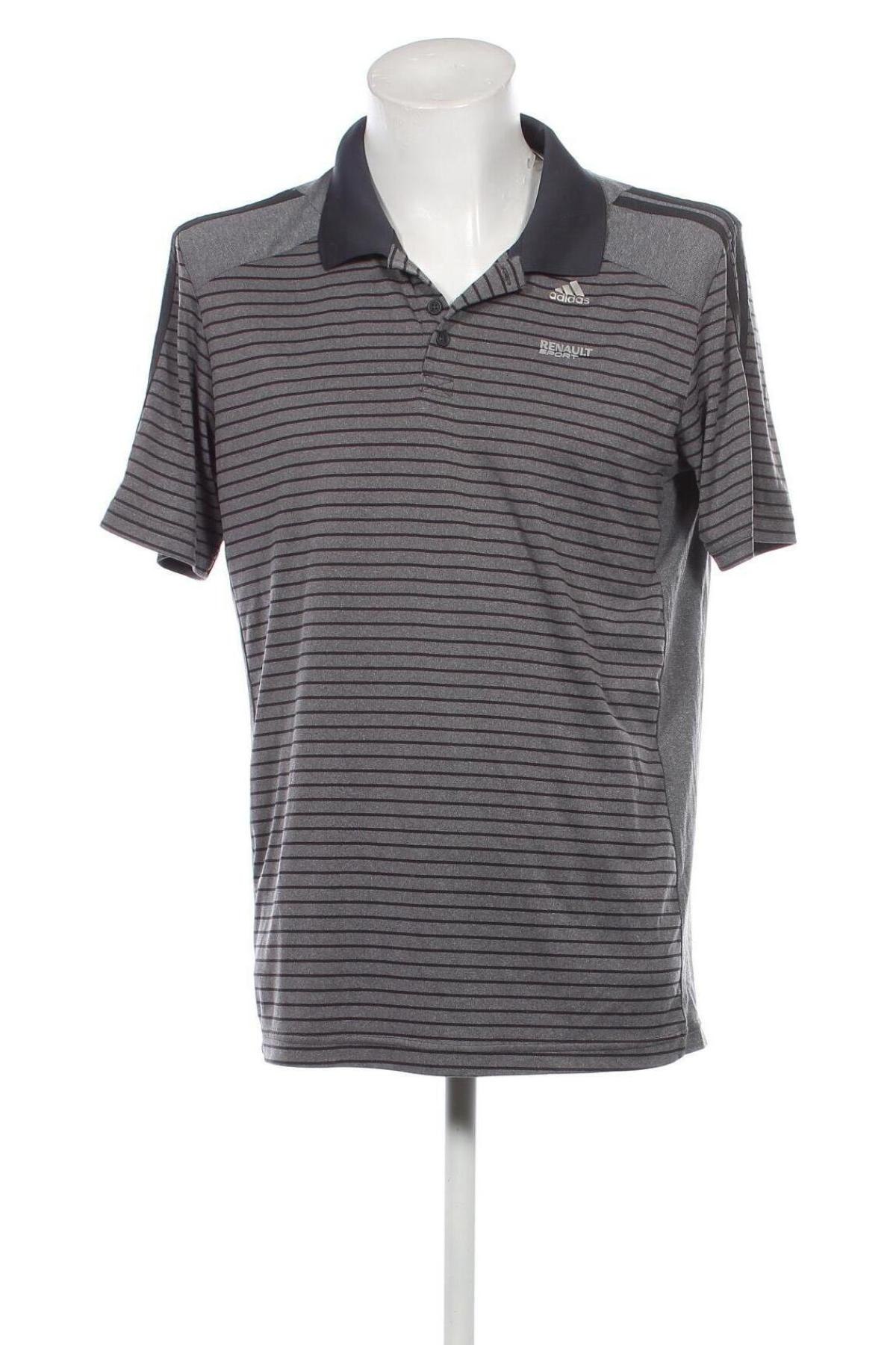 Herren T-Shirt Adidas, Größe XL, Farbe Grau, Preis € 18,79