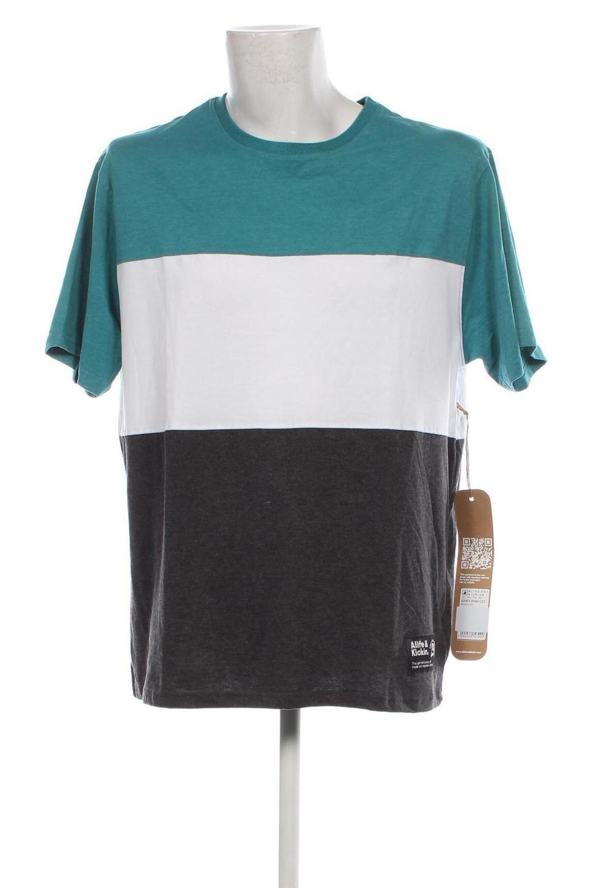 Ανδρικό t-shirt Alife And Kickin, Μέγεθος XL, Χρώμα Πολύχρωμο, Τιμή 15,98 €