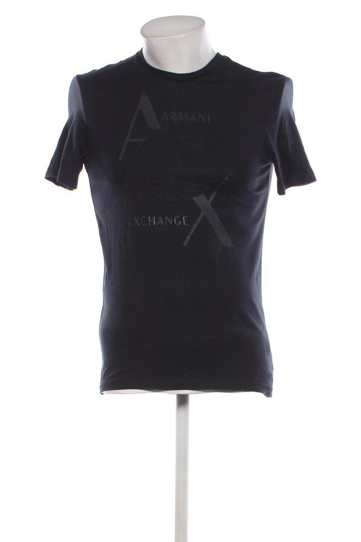 Męski T-shirt Armani Exchange, Rozmiar XS, Kolor Niebieski, Cena 191,91 zł