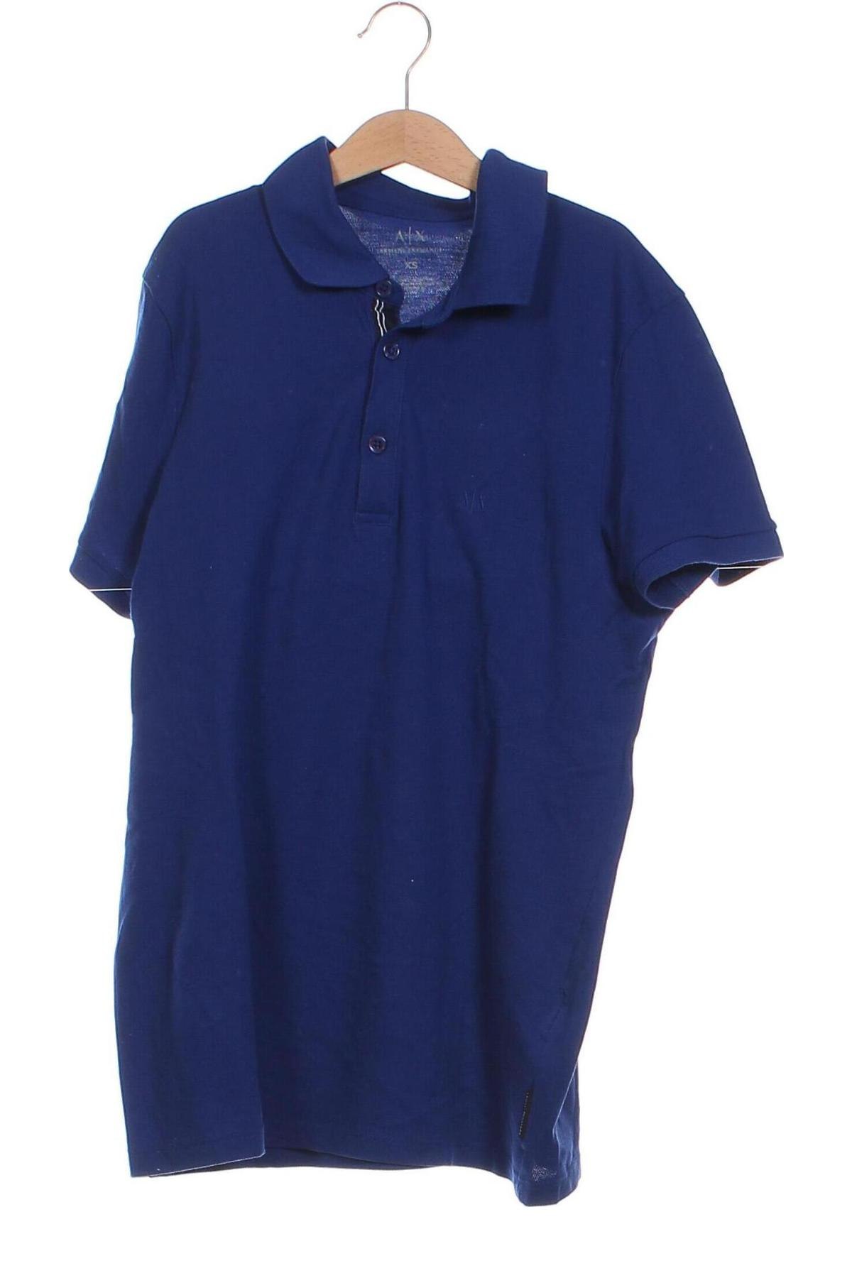 Мъжка тениска Armani Exchange, Размер XS, Цвят Син, Цена 19,94 лв.