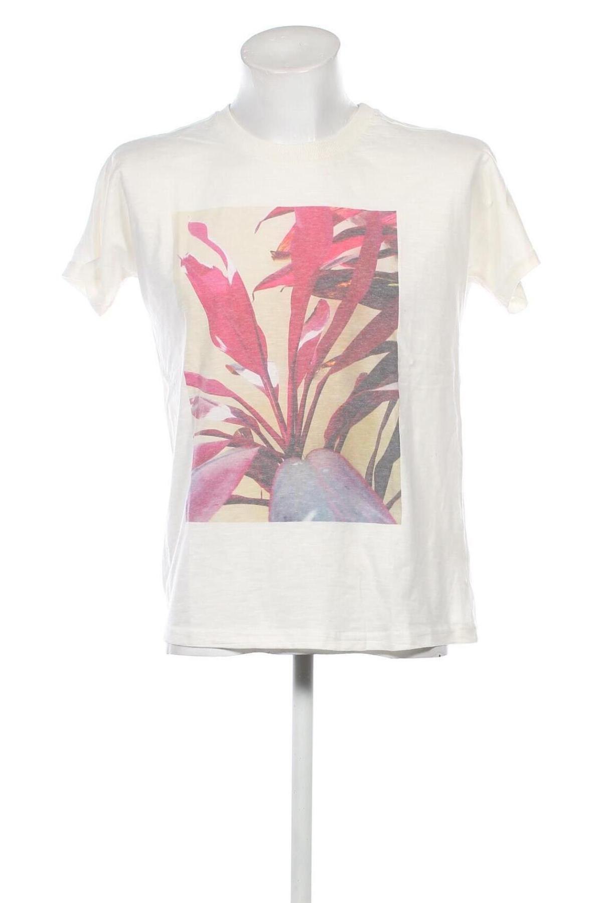 Herren T-Shirt Bizance, Größe S, Farbe Weiß, Preis 7,99 €