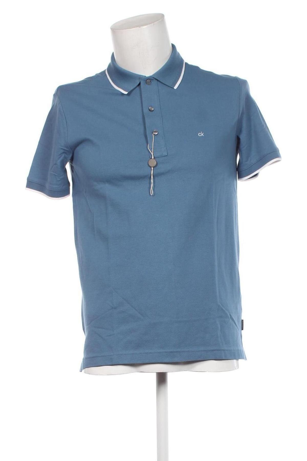 Herren T-Shirt Calvin Klein, Größe M, Farbe Blau, Preis € 39,69