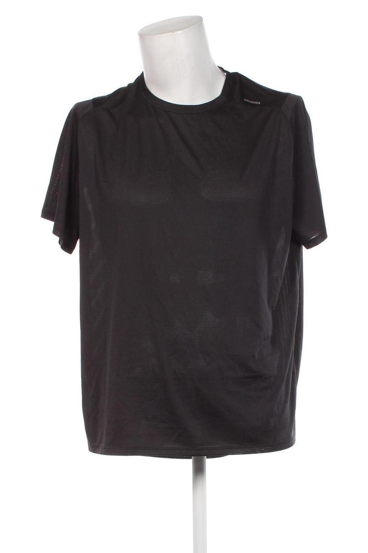 Ανδρικό t-shirt Domyos, Μέγεθος XXL, Χρώμα Μαύρο, Τιμή 7,64 €