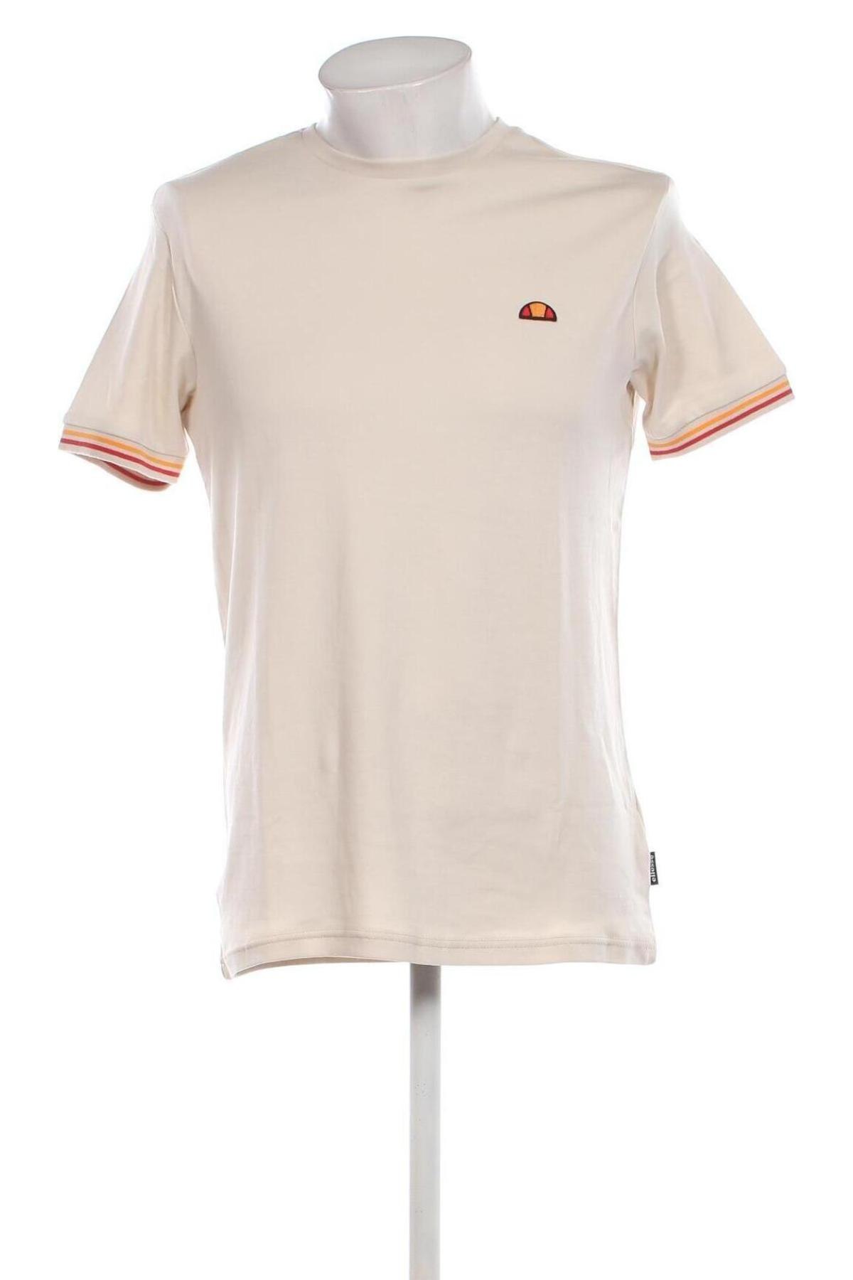 Herren T-Shirt Ellesse, Größe M, Farbe Ecru, Preis € 15,98