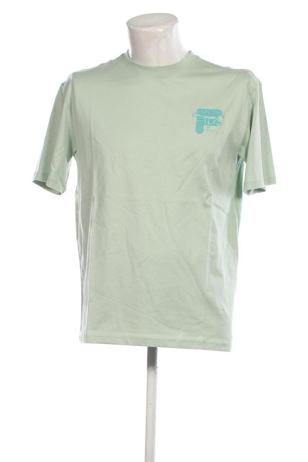 Ανδρικό t-shirt FILA, Μέγεθος S, Χρώμα Πράσινο, Τιμή 30,36 €