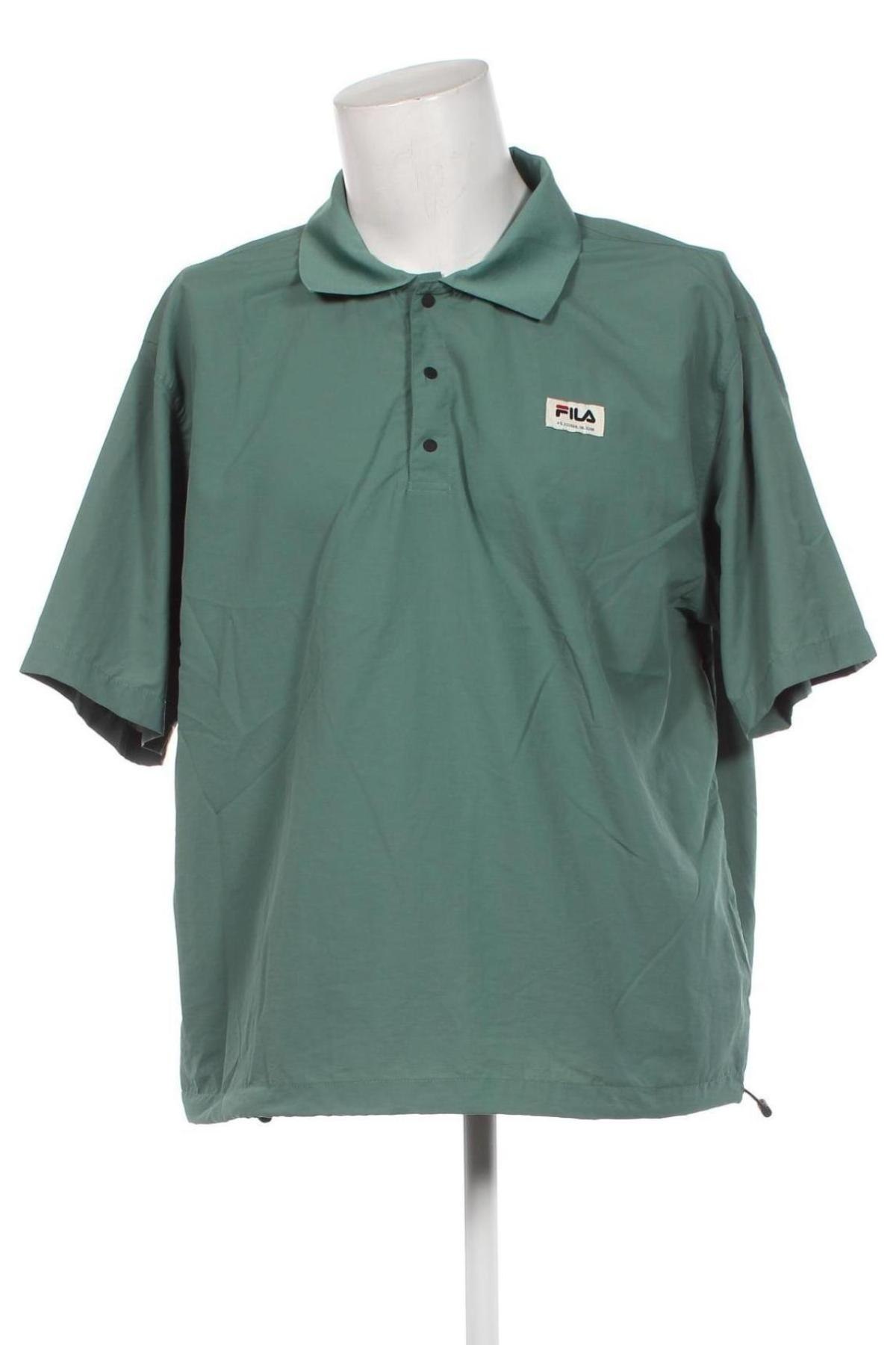 Tricou de bărbați FILA, Mărime L, Culoare Verde, Preț 203,95 Lei