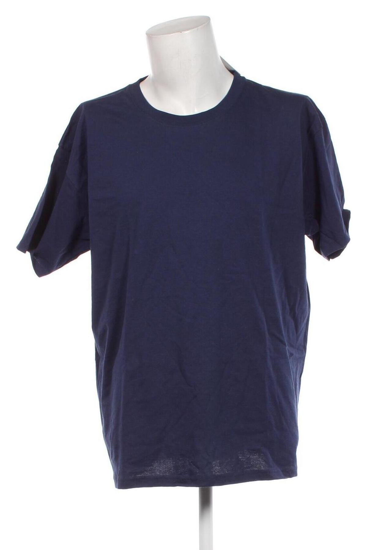 Ανδρικό t-shirt Fruit Of The Loom, Μέγεθος XXL, Χρώμα Μπλέ, Τιμή 7,64 €