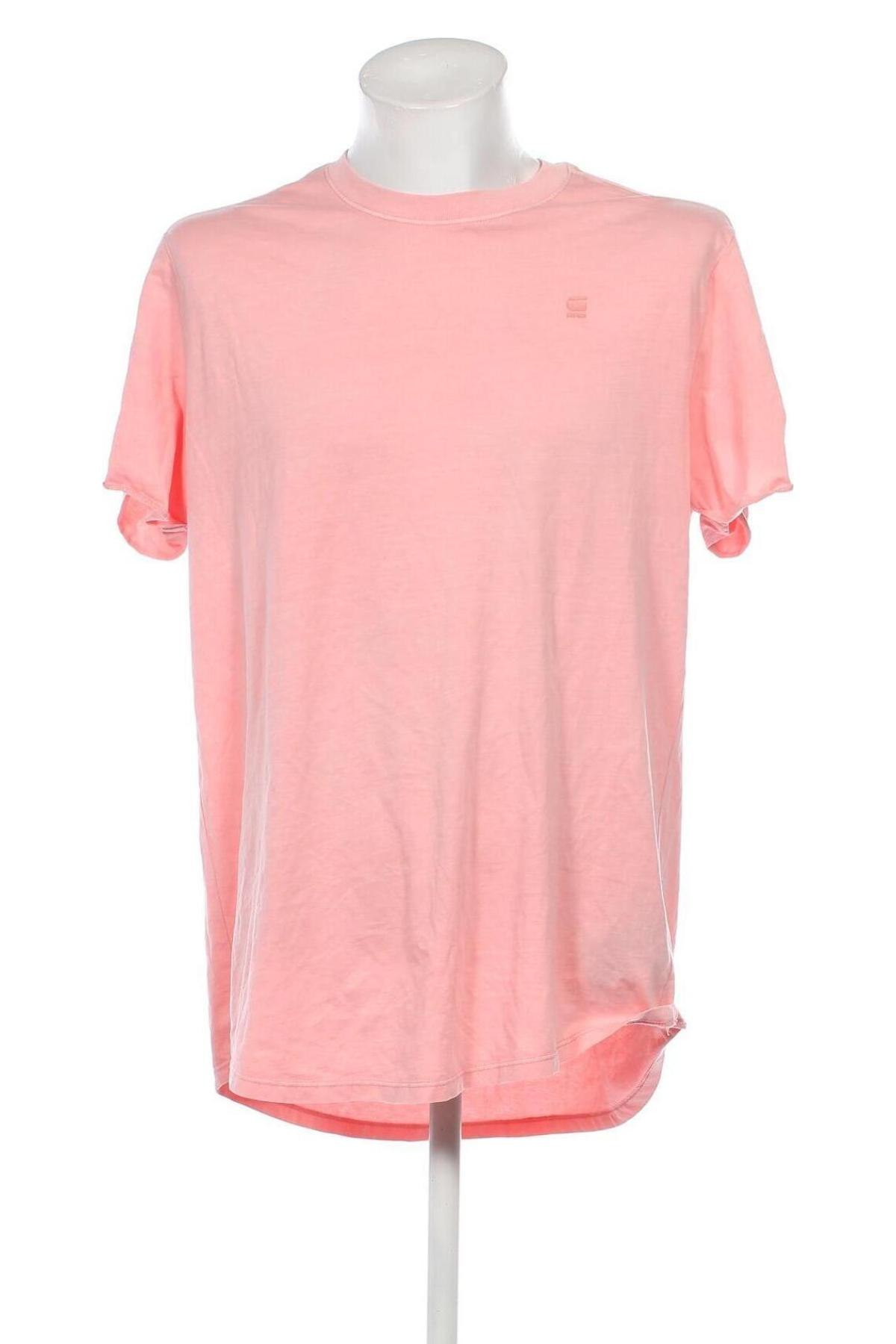 Herren T-Shirt G-Star Raw, Größe XL, Farbe Rosa, Preis € 18,79