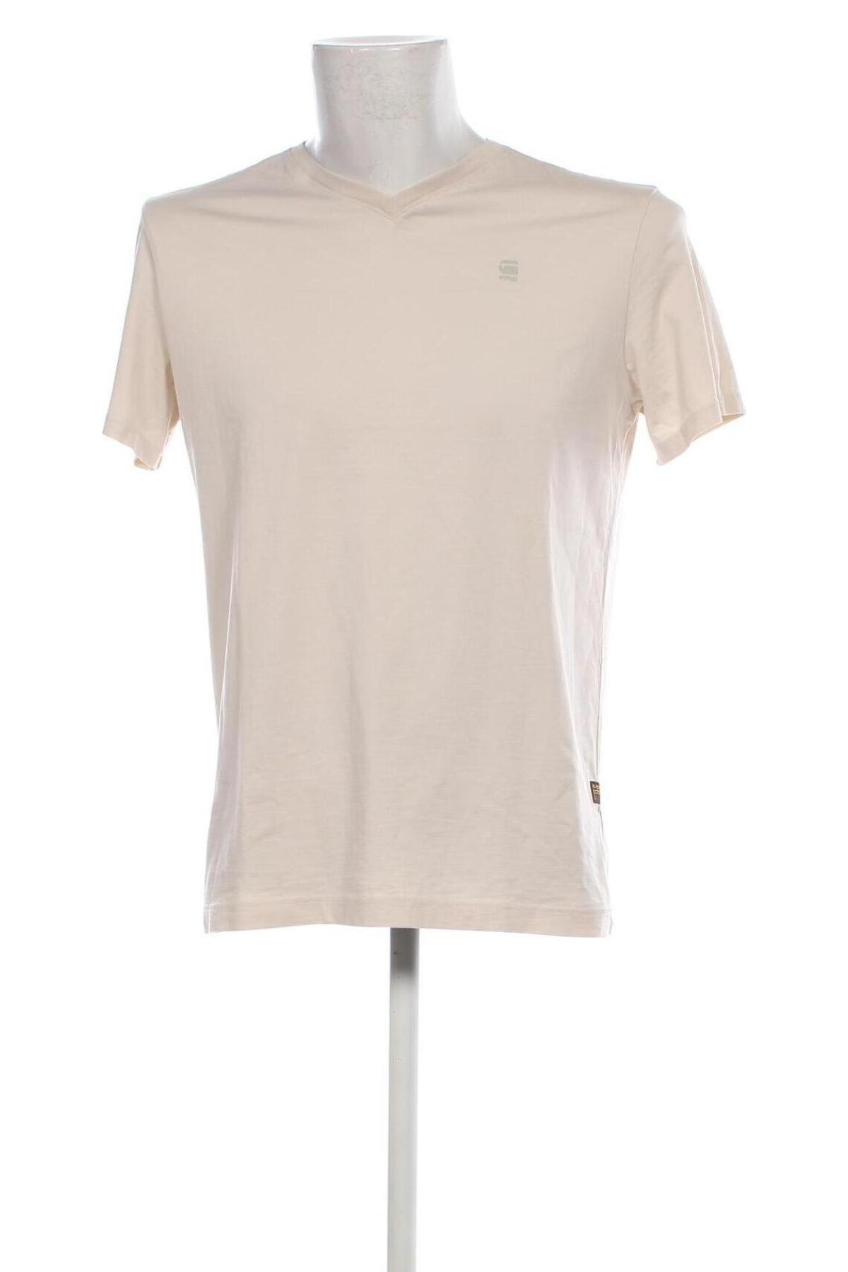Herren T-Shirt G-Star Raw, Größe L, Farbe Beige, Preis € 29,90