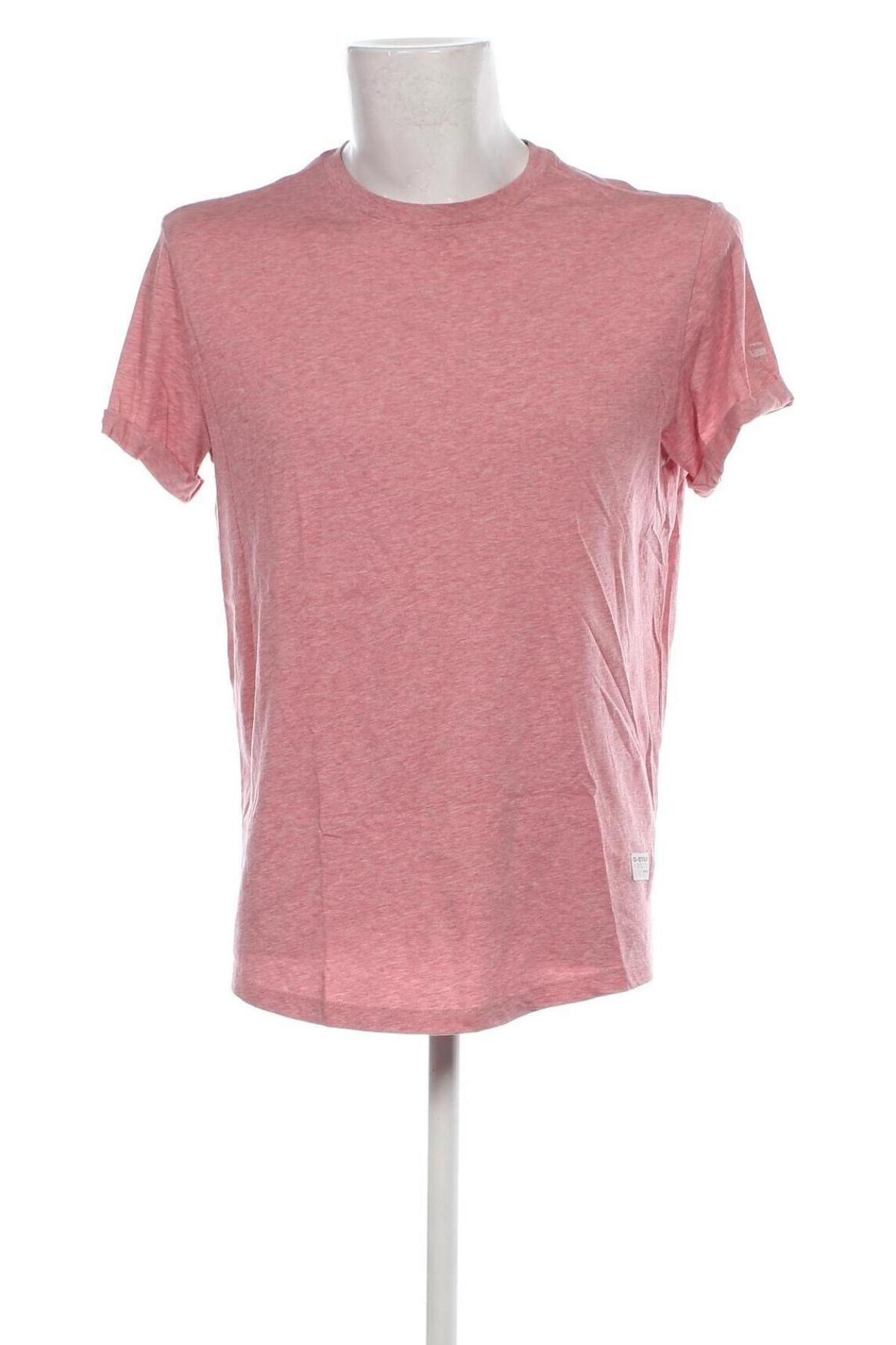 Мъжка тениска G-Star Raw, Размер S, Цвят Розов, Цена 58,00 лв.