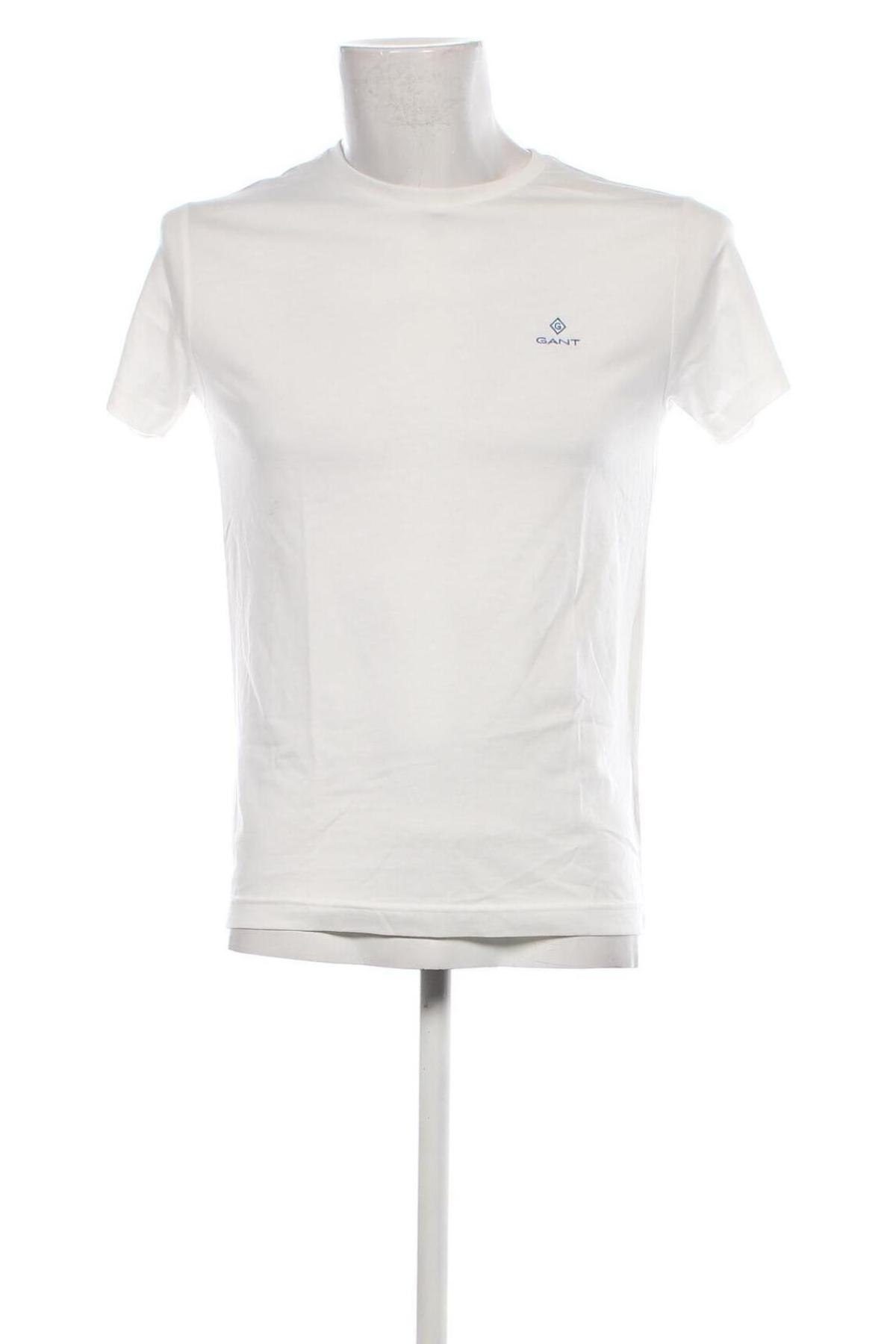 Herren T-Shirt Gant, Größe S, Farbe Weiß, Preis 35,25 €