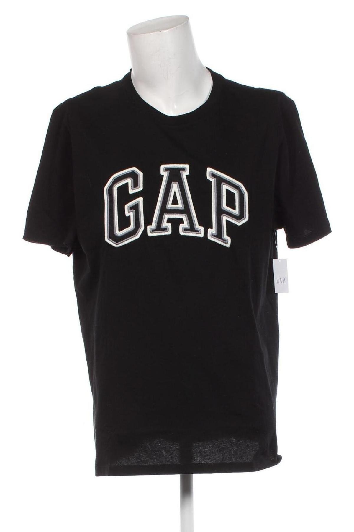 Tricou de bărbați Gap, Mărime XL, Culoare Negru, Preț 131,58 Lei