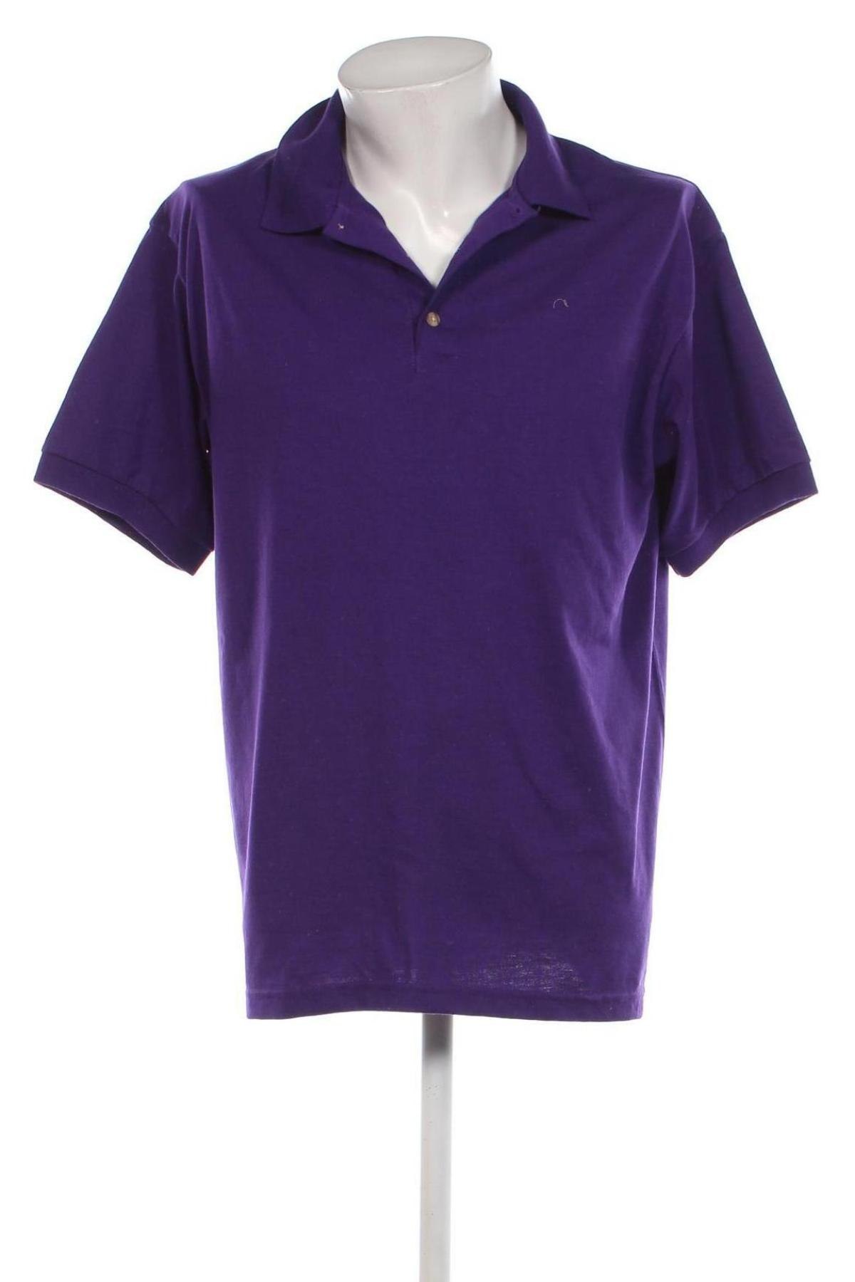 Мъжка тениска Gildan, Размер L, Цвят Лилав, Цена 18,10 лв.