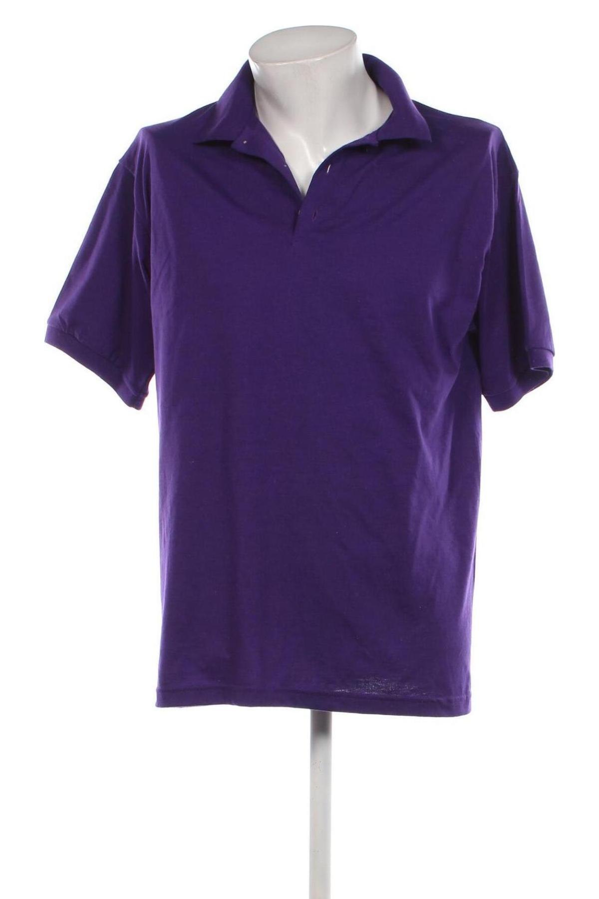 Ανδρικό t-shirt Gildan, Μέγεθος L, Χρώμα Βιολετί, Τιμή 9,25 €