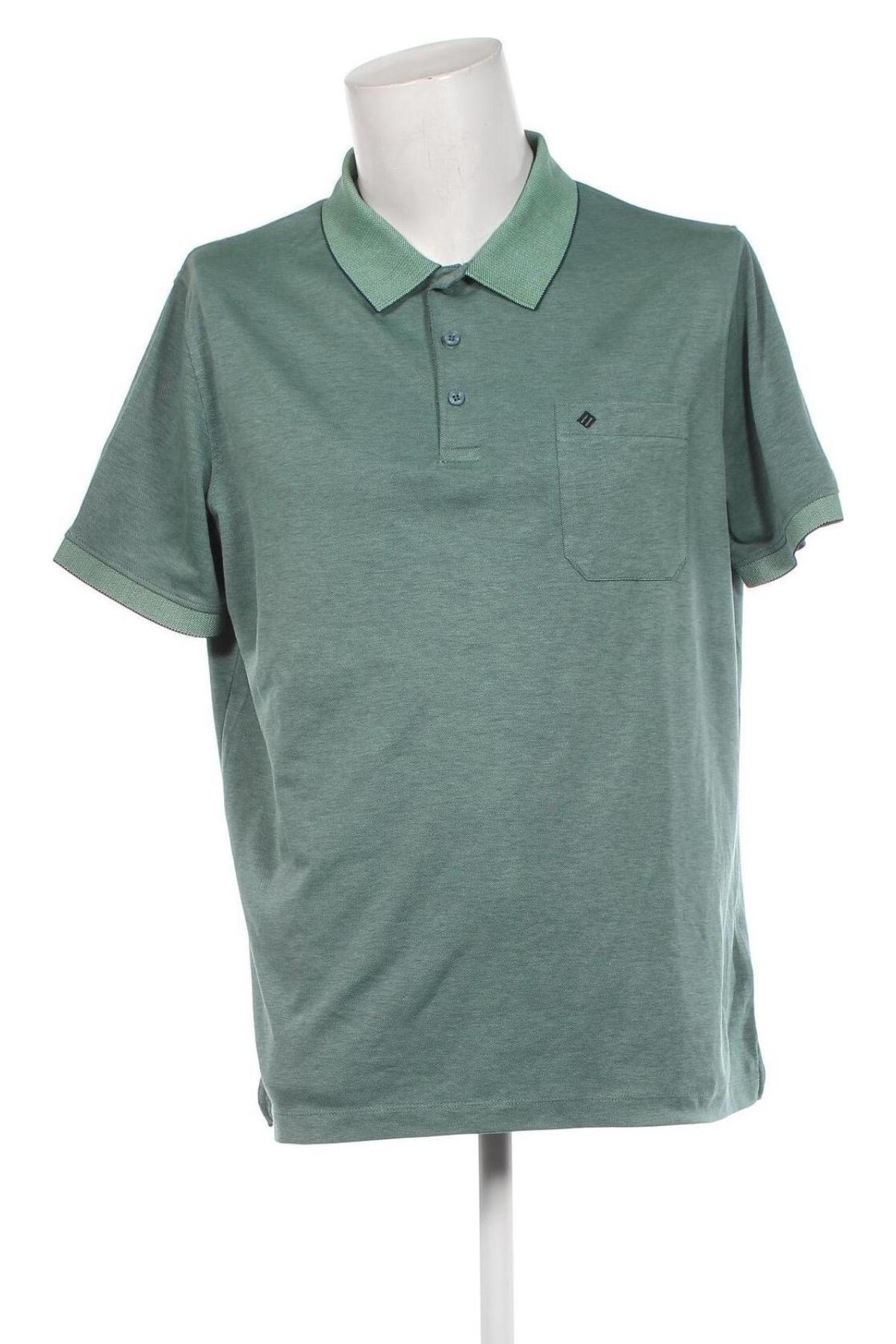 Мъжка тениска Greenfield, Размер XXL, Цвят Зелен, Цена 13,00 лв.