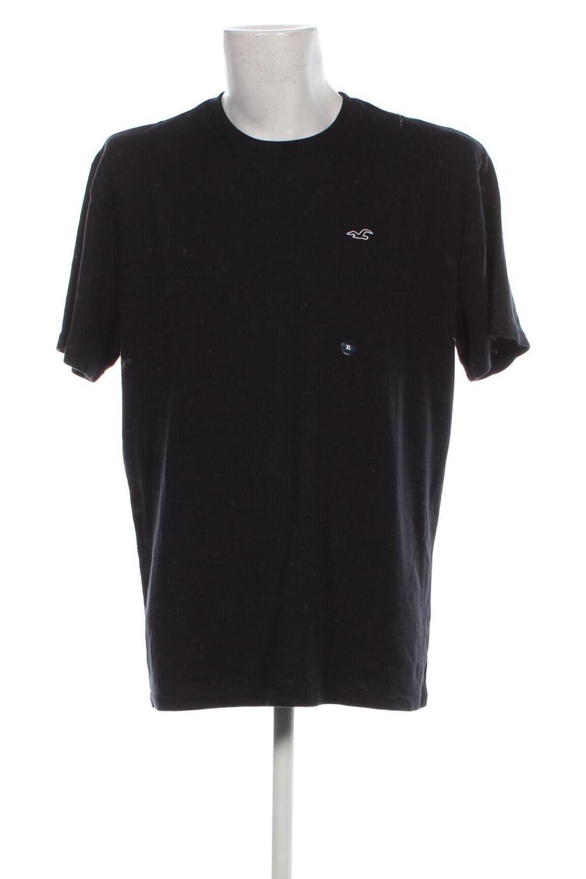 Мъжка тениска Hollister, Размер XL, Цвят Черен, Цена 27,00 лв.