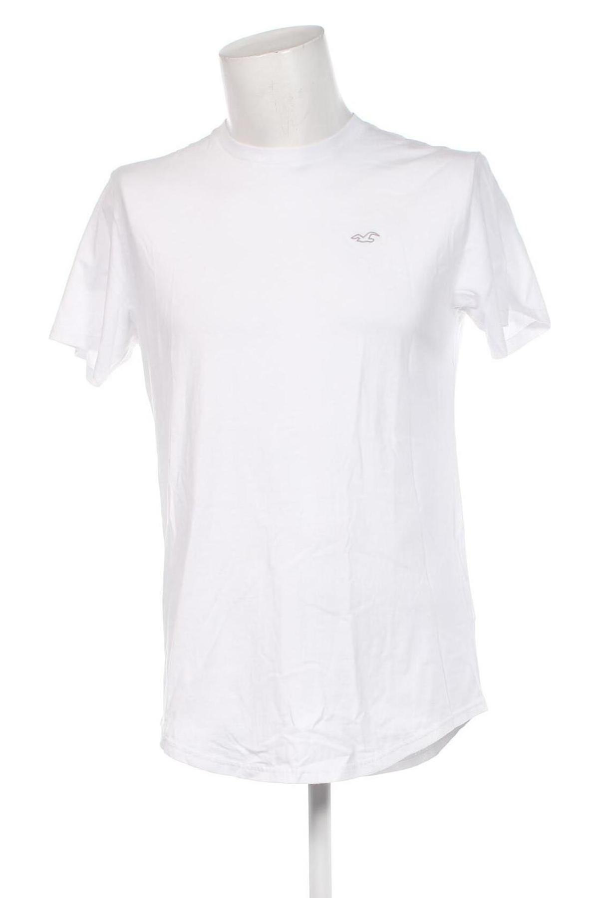 Ανδρικό t-shirt Hollister, Μέγεθος M, Χρώμα Λευκό, Τιμή 9,59 €