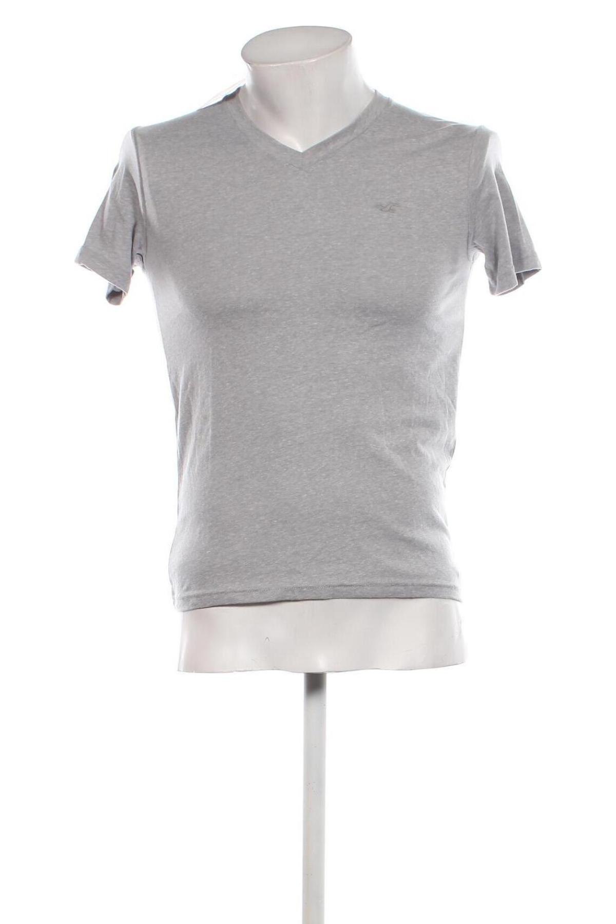 Ανδρικό t-shirt Hollister, Μέγεθος XS, Χρώμα Γκρί, Τιμή 15,98 €