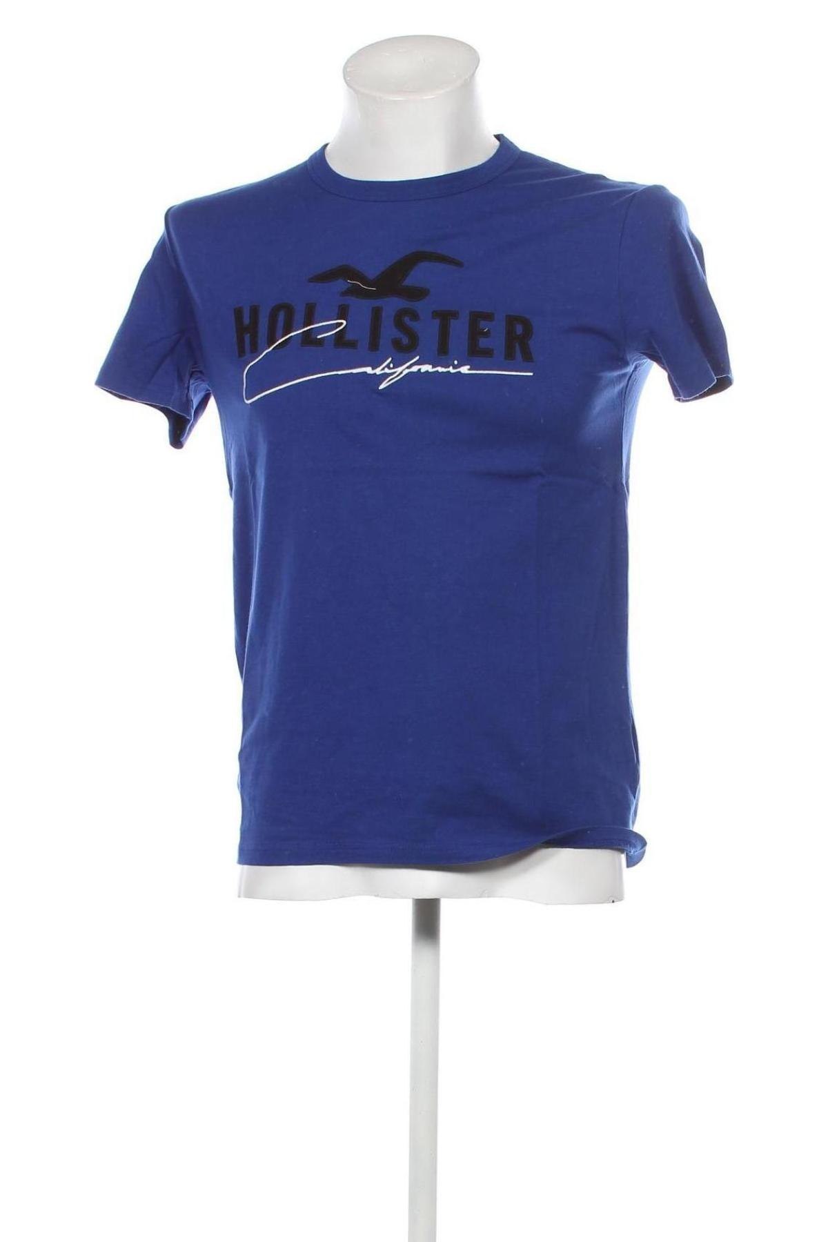 Herren T-Shirt Hollister, Größe S, Farbe Blau, Preis € 15,98