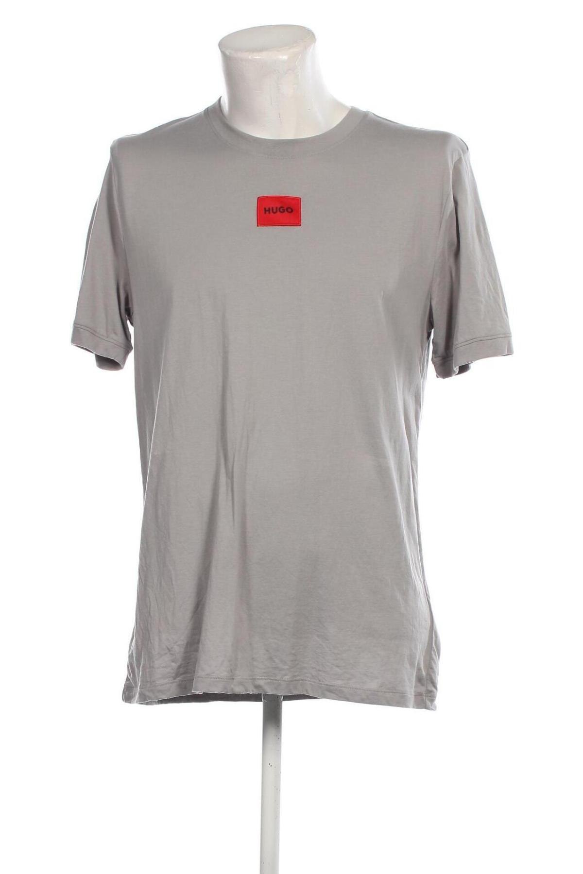Ανδρικό t-shirt Hugo Boss, Μέγεθος XL, Χρώμα Γκρί, Τιμή 58,76 €
