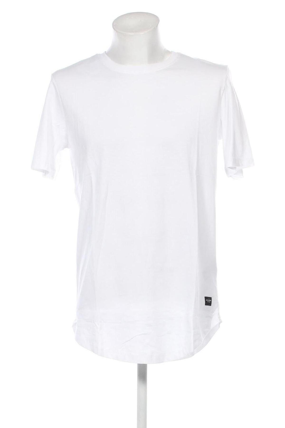 Męski T-shirt Jack & Jones, Rozmiar L, Kolor Biały, Cena 55,98 zł