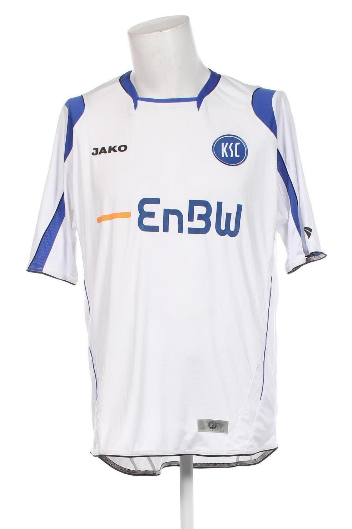 Ανδρικό t-shirt Jako, Μέγεθος XL, Χρώμα Λευκό, Τιμή 9,66 €