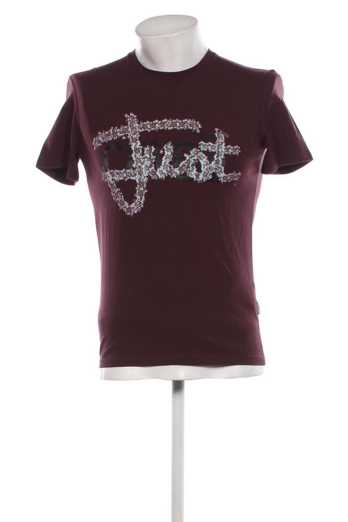Herren T-Shirt Just Cavalli, Größe M, Farbe Braun, Preis 85,04 €