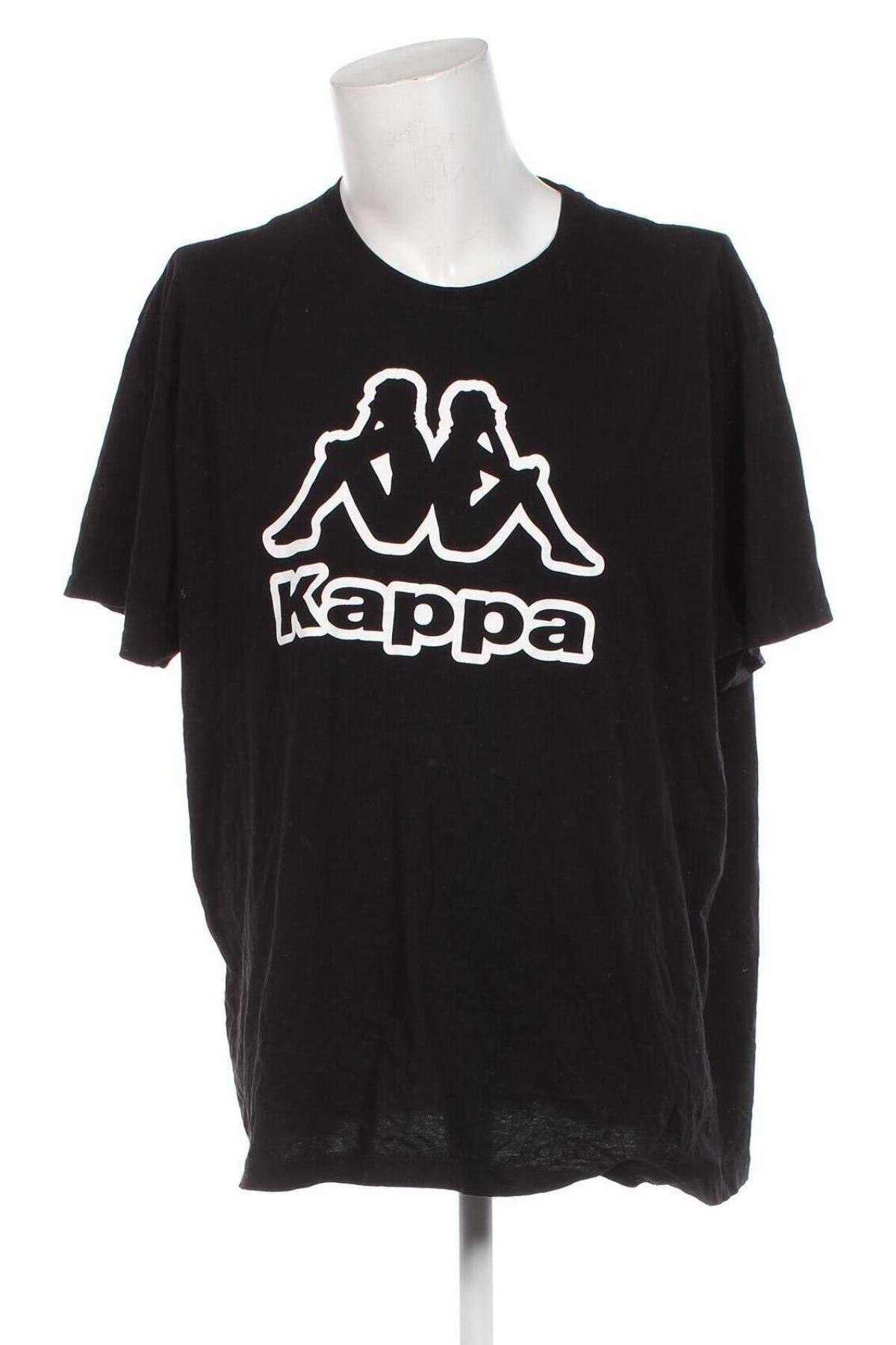 Pánske tričko  Kappa, Veľkosť 5XL, Farba Čierna, Cena  9,07 €