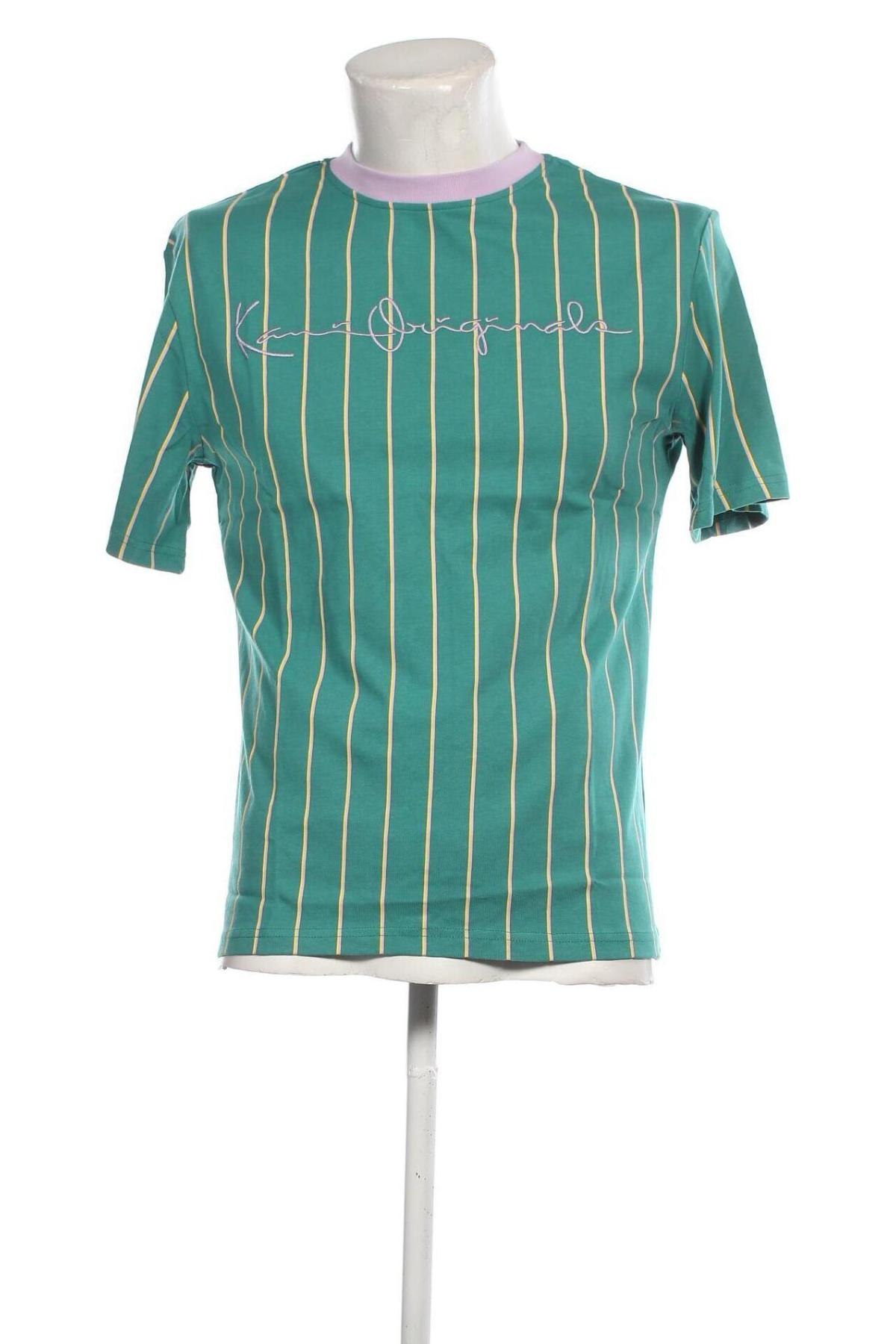 Herren T-Shirt Karl Kani, Größe XS, Farbe Grün, Preis 15,88 €