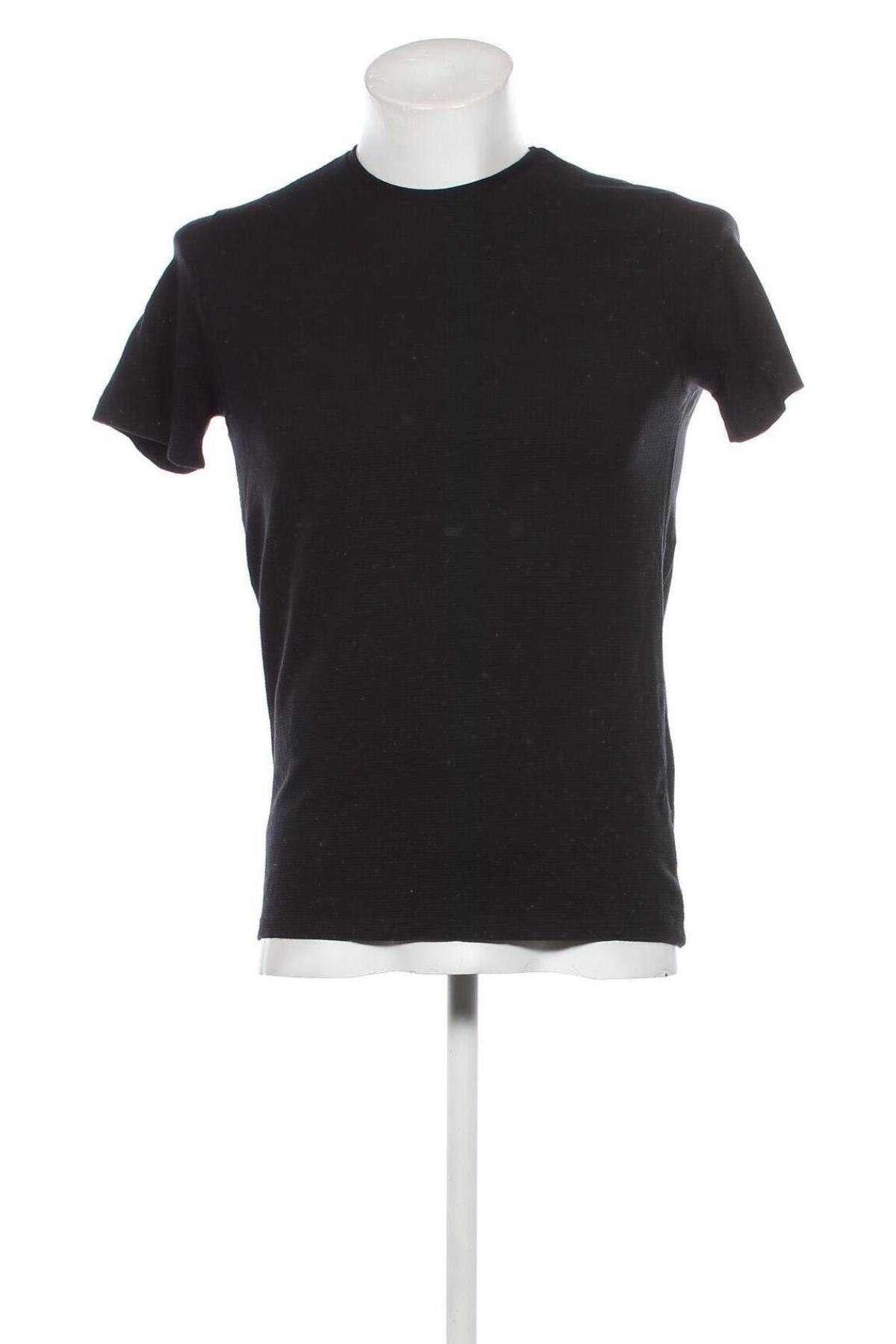 Ανδρικό t-shirt LCW, Μέγεθος S, Χρώμα Μαύρο, Τιμή 5,63 €