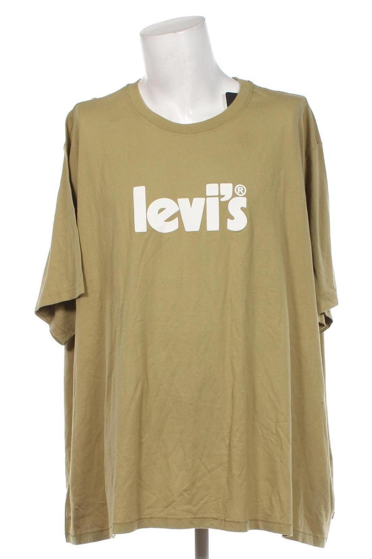 Ανδρικό t-shirt Levi's, Μέγεθος 5XL, Χρώμα Πράσινο, Τιμή 27,43 €