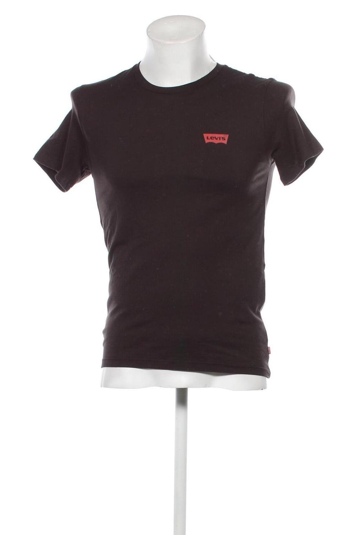 Мъжка тениска Levi's, Размер S, Цвят Черен, Цена 56,00 лв.