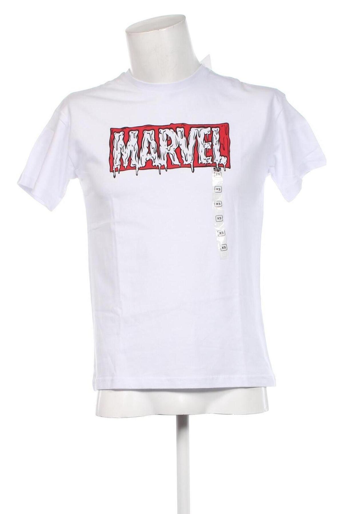 Ανδρικό t-shirt Marvel, Μέγεθος XS, Χρώμα Λευκό, Τιμή 7,19 €