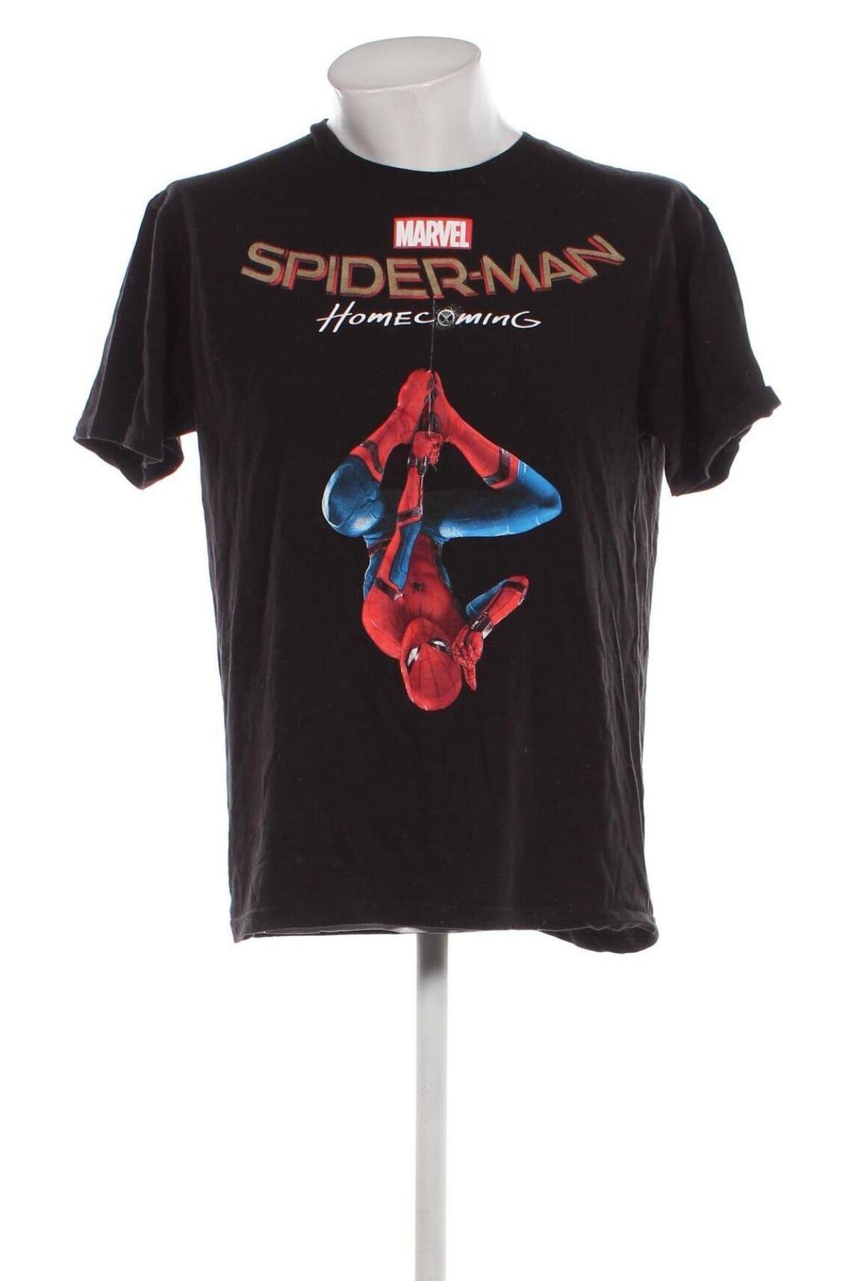 Herren T-Shirt Marvel, Größe L, Farbe Schwarz, Preis 4,33 €