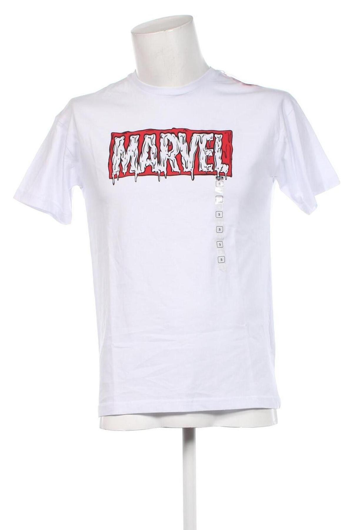 Ανδρικό t-shirt Marvel, Μέγεθος S, Χρώμα Λευκό, Τιμή 7,19 €