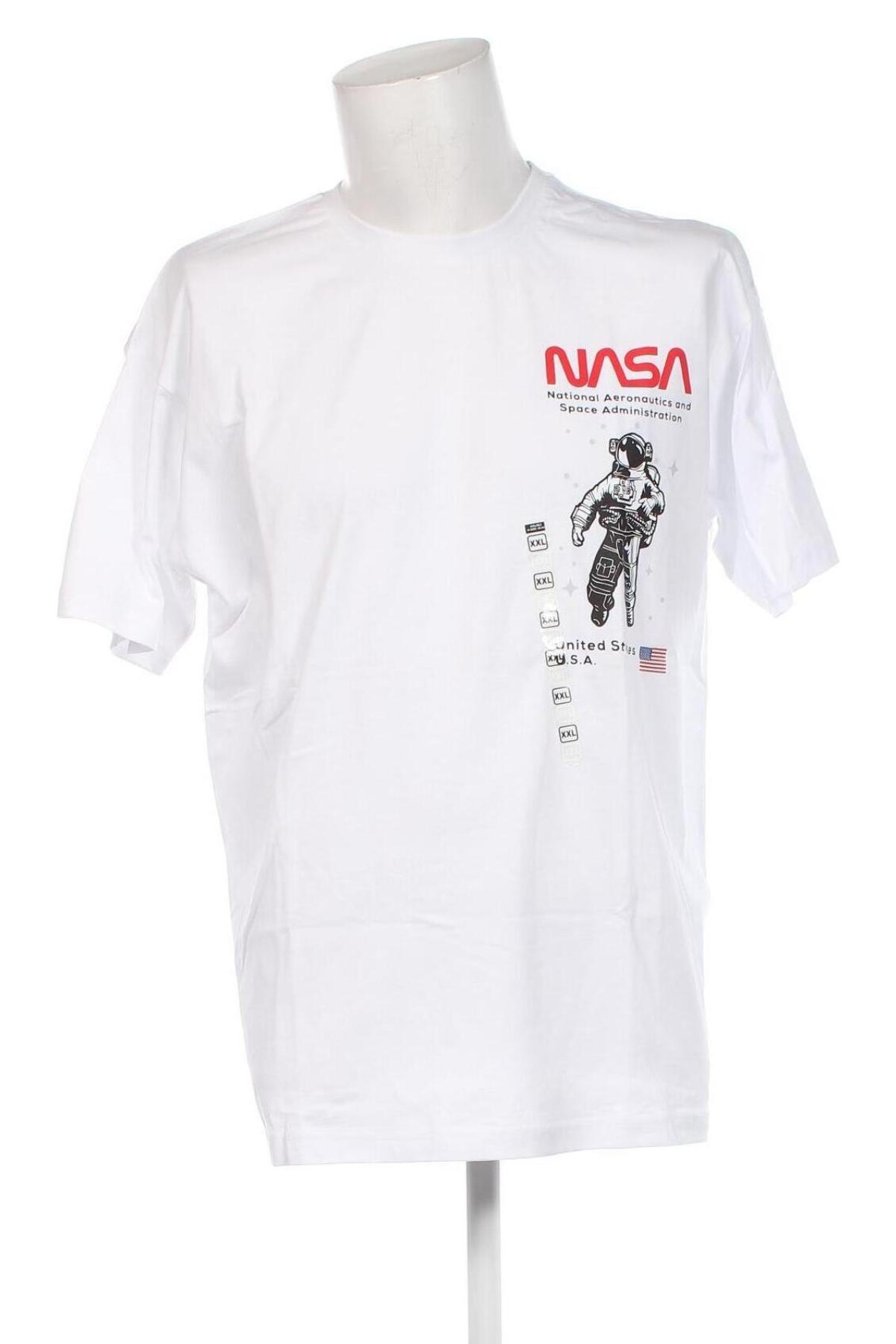 Herren T-Shirt NASA, Größe XXL, Farbe Weiß, Preis € 15,98