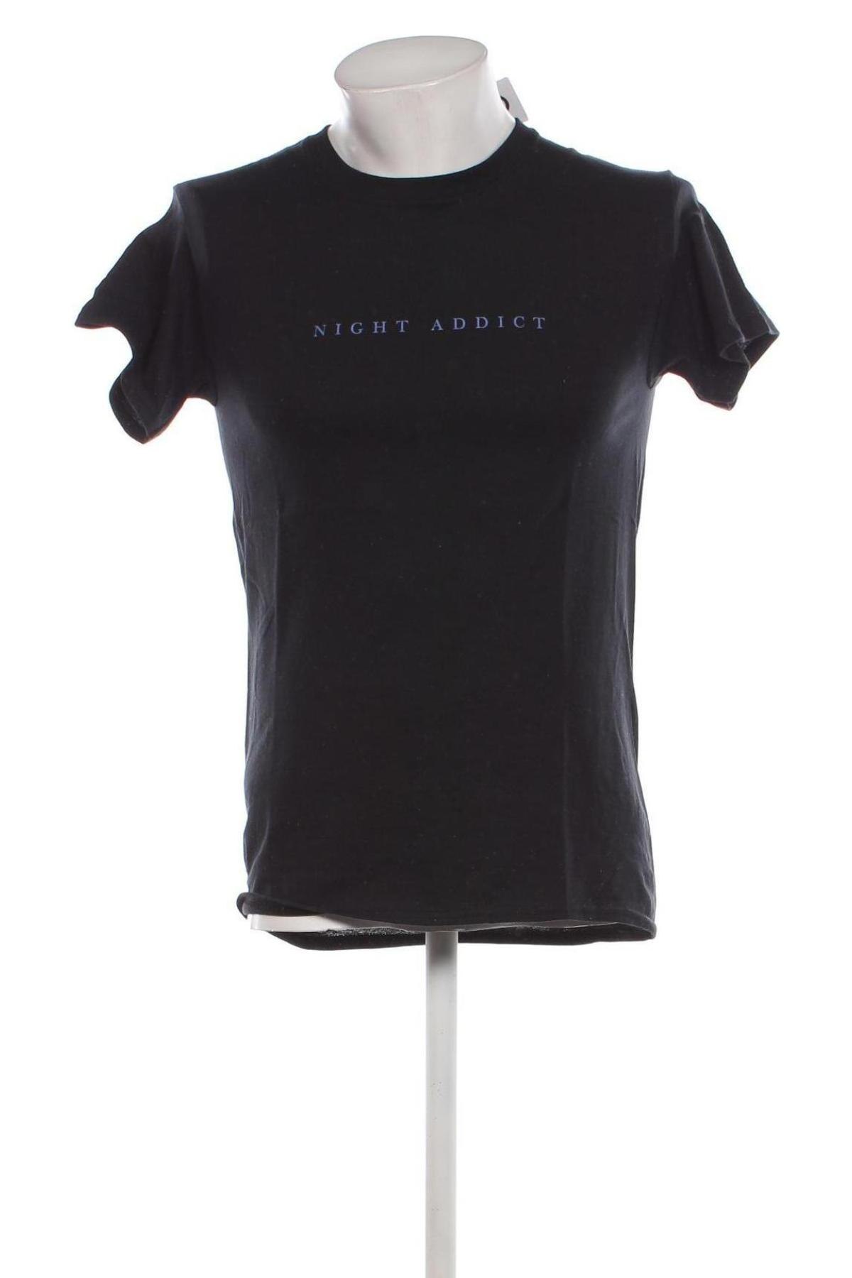 Ανδρικό t-shirt NIGHT ADDICT, Μέγεθος XS, Χρώμα Μαύρο, Τιμή 15,98 €