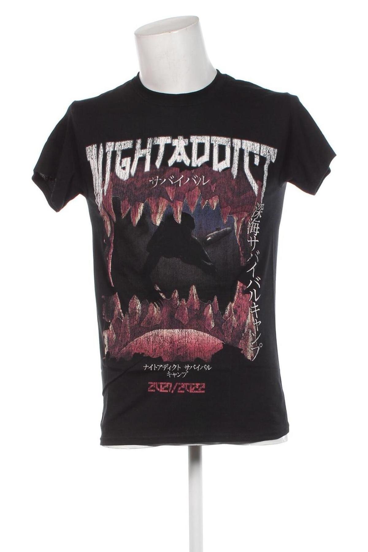 Pánske tričko  NIGHT ADDICT, Veľkosť XS, Farba Čierna, Cena  7,99 €