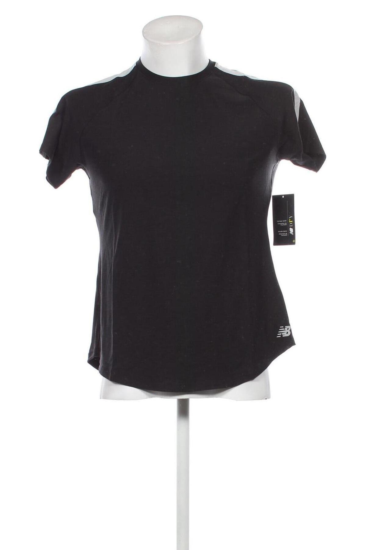 Мъжка тениска New Balance, Размер L, Цвят Черен, Цена 56,00 лв.